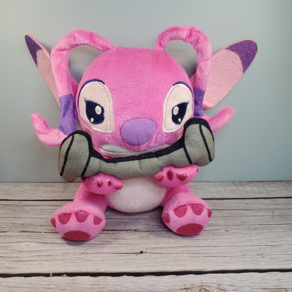 Disney Lilo & Stitch Angel 7" Pink Plush Soft Stuffed Toy